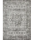 Loomaknoti Rhane Aberd Gray/Cream ER007 5 ft. 3” X 7 ft. 3” Rectangle Rug