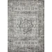 Loomaknoti Rhane Aberd Gray/Cream ER007 5 ft. 3 in. X 7 ft. 3 in. Rectangle Rug
