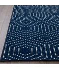 Loomaknoti Tecopa Kaharie Blue/White ETR21BWH08 2 ft. 3 in. X 3 ft. Rectangle Rug