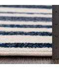 Loomaknoti Tecopa Varonika White/Blue ETR18WBL60 6 ft. 7” X 9 ft. 2” Rectangle Rug