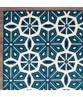 Loomaknoti Tecopa Vensley Blue/White ETR14BWH85 9 ft. 10 in. X 12 ft. 10 in. Rectangle Rug