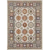Loomaknoti Alsbrooke Delary Cream/Beige EA005 5 ft. 3 in. X 7 ft. 3 in. Rectangle Rug