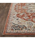 Loomaknoti Malanie Charler Red/Beige EM002 4 ft. X 6 ft. Rectangle Rug