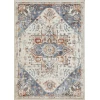 Loomaknoti Alsbrooke Obinda Cream/Beige EA009 5 ft. 3 in. X 7 ft. 3 in. Rectangle Rug