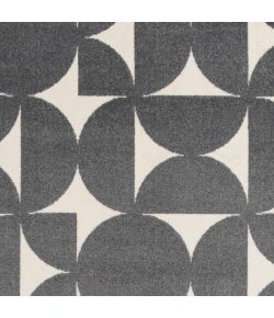 Loomaknoti Tecopa Sevella Gray/White ETR07GRW12 2 ft. X 6 ft. 7 in. Rectangle Rug