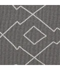 Loomaknoti Breyleigh Culton Gray/Cream EB006 3 ft. X 5 ft. Rectangle Rug