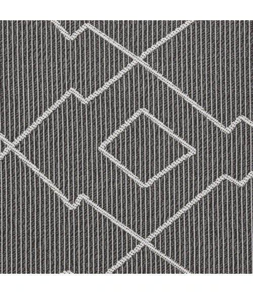 Loomaknoti Breyleigh Culton Gray/Cream EB006 3 ft. X 5 ft. Rectangle Rug
