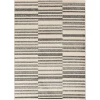 Loomaknoti Tecopa Varonika Gray/White ETR18GRW85 9 ft. 10 in. X 12 ft. 10 in. Rectangle Rug
