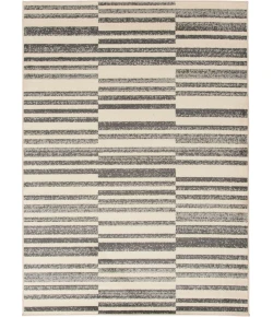 Loomaknoti Tecopa Varonika Gray/White ETR18GRW85 9 ft. 10 in. X 12 ft. 10 in. Rectangle Rug