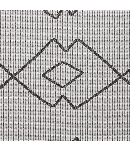 Loomaknoti Breyleigh Culton Cream/Gray EB006 3 ft. X 5 ft. Rectangle Rug