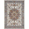 Loomaknoti Alsbrooke Amrenta Cream/Blue EA001 5 ft. 3 in. X 7 ft. 3 in. Rectangle Rug