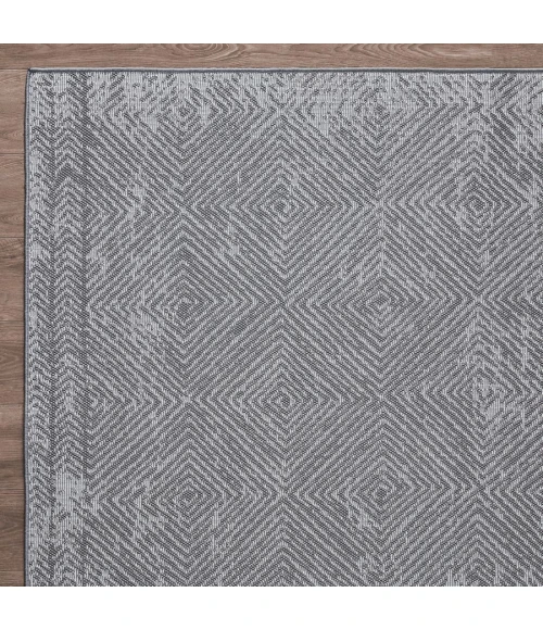 Loomaknoti Breyleigh Carzon Cream/Gray EB003 3 ft. X 5 ft. Rectangle Rug