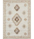 Loomaknoti Alsbrooke Temarnie Cream/Beige EA007 4 ft. X 6 ft. Rectangle Rug