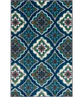 Loomaknoti Tecopa Turberry Blue/White ETR16BWH08 2 ft.  X 3 ft.  Rectangle Rug