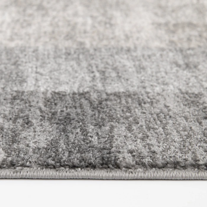 Central Oriental Adore Cement/Greige Geometric 7ft.10in. x 9ft.10in. Rect. Rug