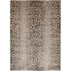 Central Oriental Adore Greige/Whitecap Abstract 9in. x 33in. Rect. Rug