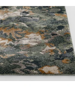 Central Oriental Erin & Ben _ Adley Thyme/Kale Floral 5ft. x 7ft.6in. Rect. Rug