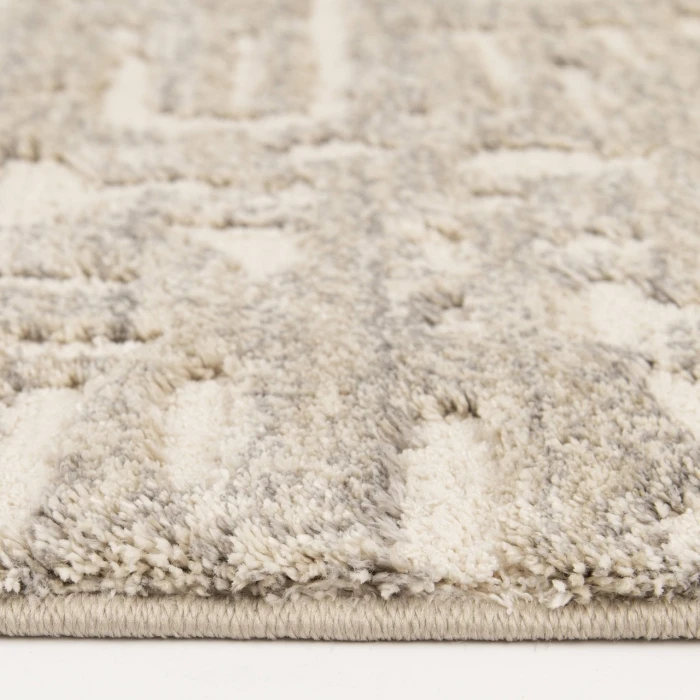 Central Oriental Stonington Coconut/Lace Abstract 7ft.10in. x 9ft.10in. Rect. Rug