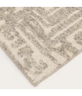 Central Oriental Stonington Coconut/Lace Abstract 7ft.10in. x 9ft.10in. Rect. Rug