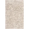 Central Oriental Stonington Coconut/Lace Abstract 7ft.10in. x 9ft.10in. Rect. Rug