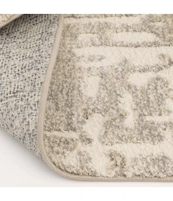 Central Oriental Stonington Coconut/Lace Abstract 7ft.10in. x 9ft.10in. Rect. Rug