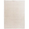 Central Oriental Bebel Faux Fur Ivory Solid 5ft. x 7ft. Rect. Rug