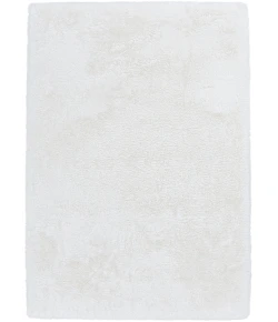Central Oriental Belgian Faux Fur White Solid 9ft. x 12ft. Rect. Rug
