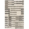 Central Oriental Stonington Coconut/Zinc Geometric 5ft. x 7ft.6in. Rect. Rug