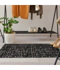 Central Oriental Callie Coal/Iron Abstract 24in. x 36in. Rect. Rug