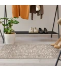 Central Oriental Callie Pebble/Cotton Abstract 24in. x 36in. Rect. Rug