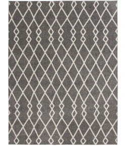 Central Oriental Callie Iron/Cotton Moroccan 7ft.6in. x 9ft. Rect. Rug