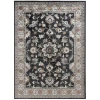 Central Oriental Canyon Tri-Color Deep Blue/White Cap Oriental/Traditional 7ft. 3in. x 10ft. 10in. Rect. Rug