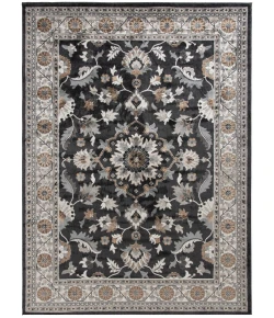 Central Oriental Canyon Tri-Color Deep Blue/White Cap Oriental/Traditional 9in. x 33in. Rect. Rug