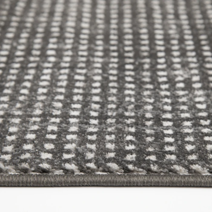 Central Oriental Canyon Gravel/Cement Abstract 5ft. x 7ft.7in. Rect. Rug