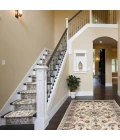 Central Oriental Canyon Alabaster/Storm Oriental/Traditional 5ft. x 7ft.7in. Rect. Rug