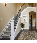 Central Oriental Canyon Spring/Alabaster Oriental/Traditional 7ft. 3in. x 10ft. 10in. Rect. Rug