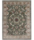 Central Oriental Canyon Spring/Alabaster Oriental/Traditional 7ft. 3in. x 10ft. 10in. Rect. Rug
