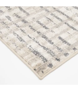 Central Oriental Canyon Alabaster Abstract 7ft.3in. x 10ft.10in. Rect. Rug