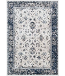 Central Oriental Clearwater Biscuit/Nightfall Traditional 7ft.10in. x 10ft.10in. Rect. Rug