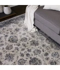 Central Oriental Clearwater Biscuit/Nightfall Traditional 5ft.3 x 7ft.7in. Rect. Rug