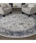 Central Oriental Clearwater Biscuit/Nightfall Traditional 5ft.3 x 7ft.7in. Rect. Rug