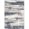 Central Oriental Clearwater Biscuit/Multi Abstract 5ft.3 x 7ft.7in. Rect. Rug