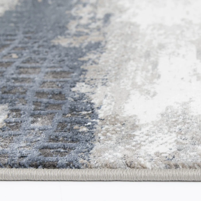Central Oriental Clearwater Biscuit/Multi Abstract 5ft.3 x 7ft.7in. Rect. Rug