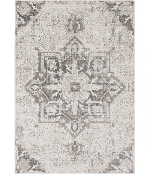 Central Oriental Clearwater Biscuit/Oyster Traditional 5ft.3 x 7ft.7in. Rect. Rug