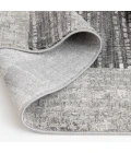 Central Oriental Clearwater Ghost/Chalk Abstract 7ft.10in. x 10ft.10in. Rect. Rug