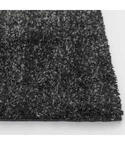 Central Oriental Comfort Plus Ink/Night Sky Solid 90in. x 114in. Rect. Rug