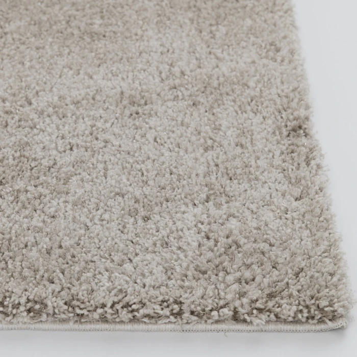 Central Oriental Comfort Plus Milk/Honey Solid 90in. x 114in. Rect. Rug