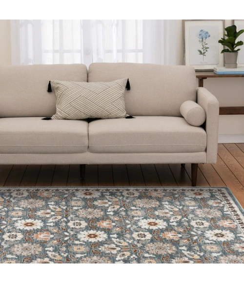 Central Oriental Erin & Ben _ Tupelo Harbor/Multi Floral 5ft. x 7ft.6in. Rect. Rug