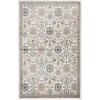 Central Oriental Erin & Ben _ Tupelo Oyster/Multi Floral 7ft.10 x 9ft.10in. Rect. Rug