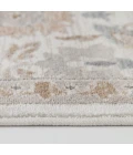 Central Oriental Erin & Ben _ Tupelo Oyster/Multi Floral 7ft.10 x 9ft.10in. Rect. Rug